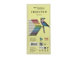 Conjunto De Lápis De Cor Tombow Cores Pastel Irojiten, 10 Peças Desenho Criativo