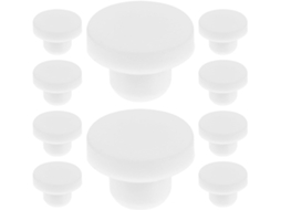 Beaupretty Conjunto De 10-rolhas Silicone Para Vedação Hermética Saleiros E Garrafas Duráveis Reutilizáveis