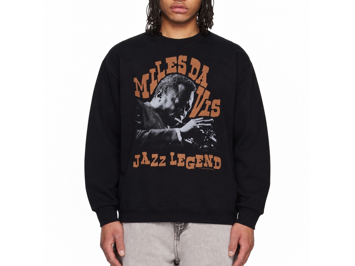 Miles Davis Jazz Legend Sweatshirt Unisex Adults Size:m