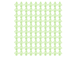100 Clipes De Papel Lindos Em Forma De Avião Colorido Para Scrapbooking E Manualidades Verdes