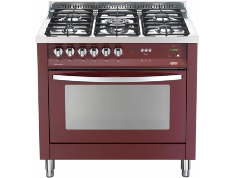 LOFRA Prg96Mft/C Borgonha Fogão a Gás de Cozinha Autônomo A