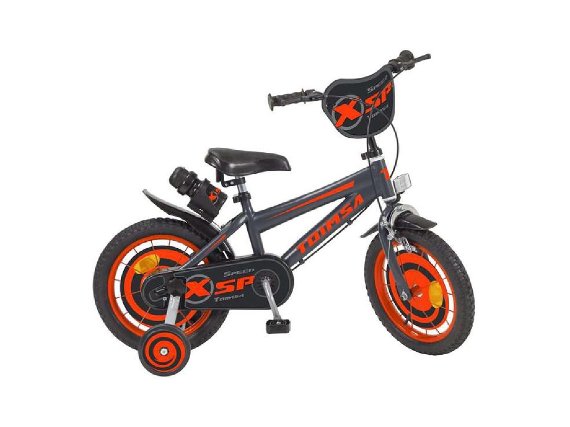Bicicleta Infantil Toimsa Xsp 16 Cinzento Laranja Worten.pt
