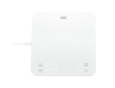 Balança De Cozinha Eletrônica 5 Kg/1 G Branca - Ke2100 ADE