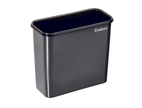 Porta Utensílios 21 5 X 10 5 X 19 Cm Preto ENDERS