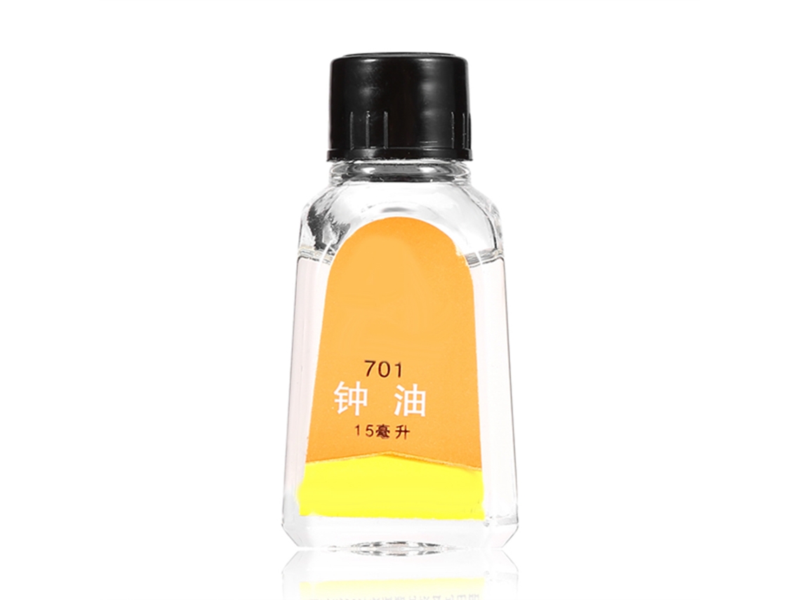Óleo lubrificante para relógios 15ml, ferramenta para reparo e manutenção.