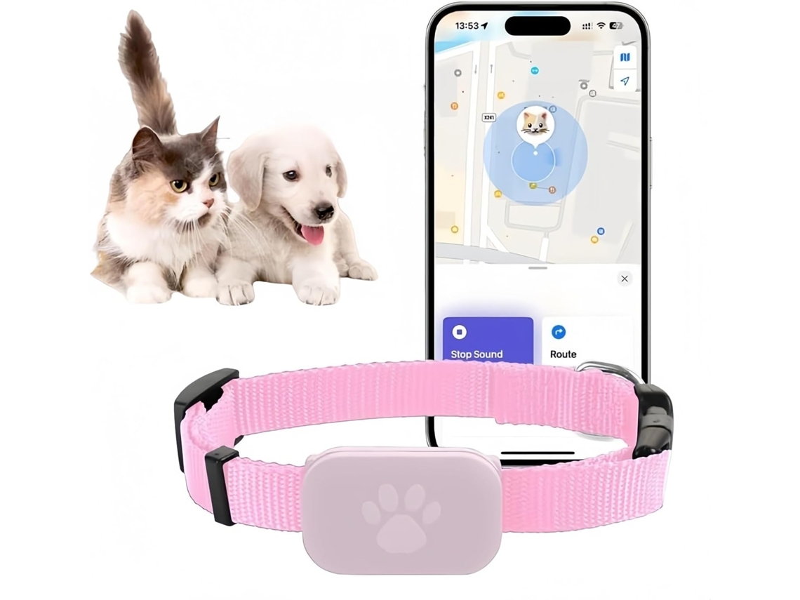 Coleira Rastreadora Gps Gatos, Adequada Gatos E Cães