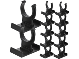 Clips Niveladores De Armário Ajustáveis Operitacx, Ajuste Fácil, Preto, Pp, 24 Peças, Pés Para Móveis, Proteção Para O