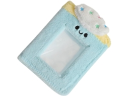 Nolitoy Álbum Foto Em Peluche Bleu 3 Pouces Mini Livre Foto Mignon Poche Para Cartes Postais Páginas