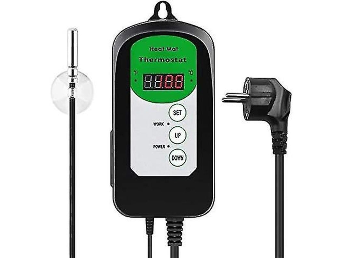 Termostato digital Nova Line, para esteira de aquecimento, 20-42°C, 1000W S/MARCA