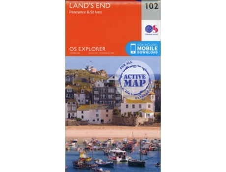 Livro Lands End De Ordnance Survey (inglês)