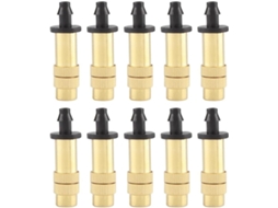 Conjunto de 500 conectores T 3/5 mm com farpa para mangueira e aspersores S/MARCA