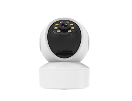 DIYTECH DIY-S49L 4 MPX Câmera interna WiFi, visão noturna colorida, visão 360 °, detecção de IA, alarme, bidirecional
