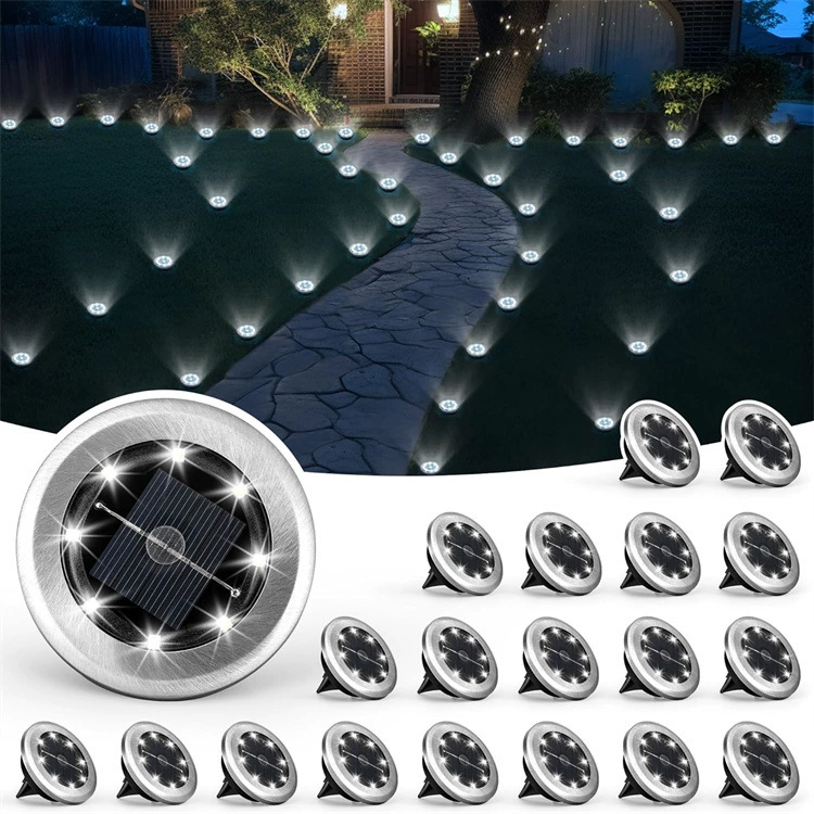 Luminária Solar para Cerca e Escadas com Iluminação Led AQUAFORGE