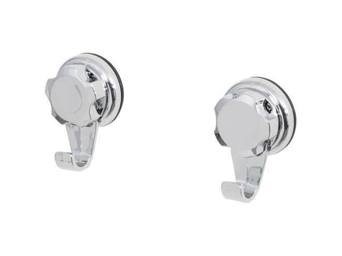Conjunto De 2 Pequenos Ganchos De Sucção Abs Compactor