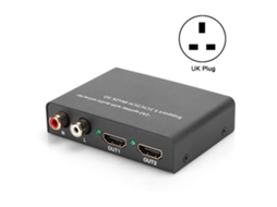 Splitter HDMI Mali 1 entrada, 2 saídas, 4k, com alimentação usb dc 5v
