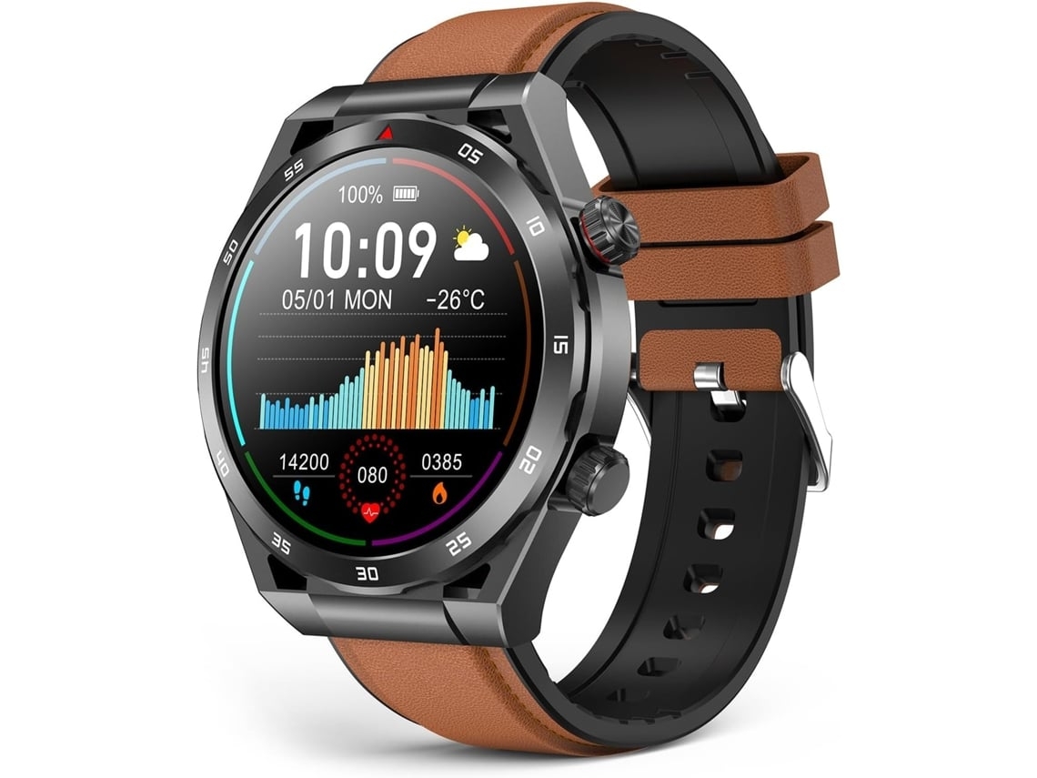 Smartwatch com Chamada Bluetooth Smartwatches de 1 39 para Homens e Mulheres Relógio de Fitness com Pressão Arterial/Fc/Sono Ip67 À CHRONUS (Outlet Grade A)