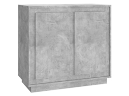 Sideboard, Sideboards Vidaxl Cinzeto Madeira Processada (n/a)