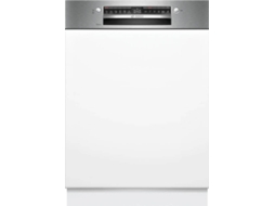 Máquina de Lavar Loiça Encastre BOSCH SMI4HVS00E (14 Conjuntos- 59.8 cm - Painel Inox)