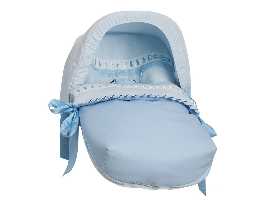 Saco para presente com capuz de fita azul claro Grupo O 0 BABYLINE