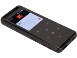 Leitor Mp3 Bluetooth YIZHOOD M6 1.8Inch Sem Perdas Hifi 32G Tf Cardpreto
