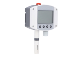 Transmissor de sensor de temperatura e umidade com display LCD de parede 4-20mA