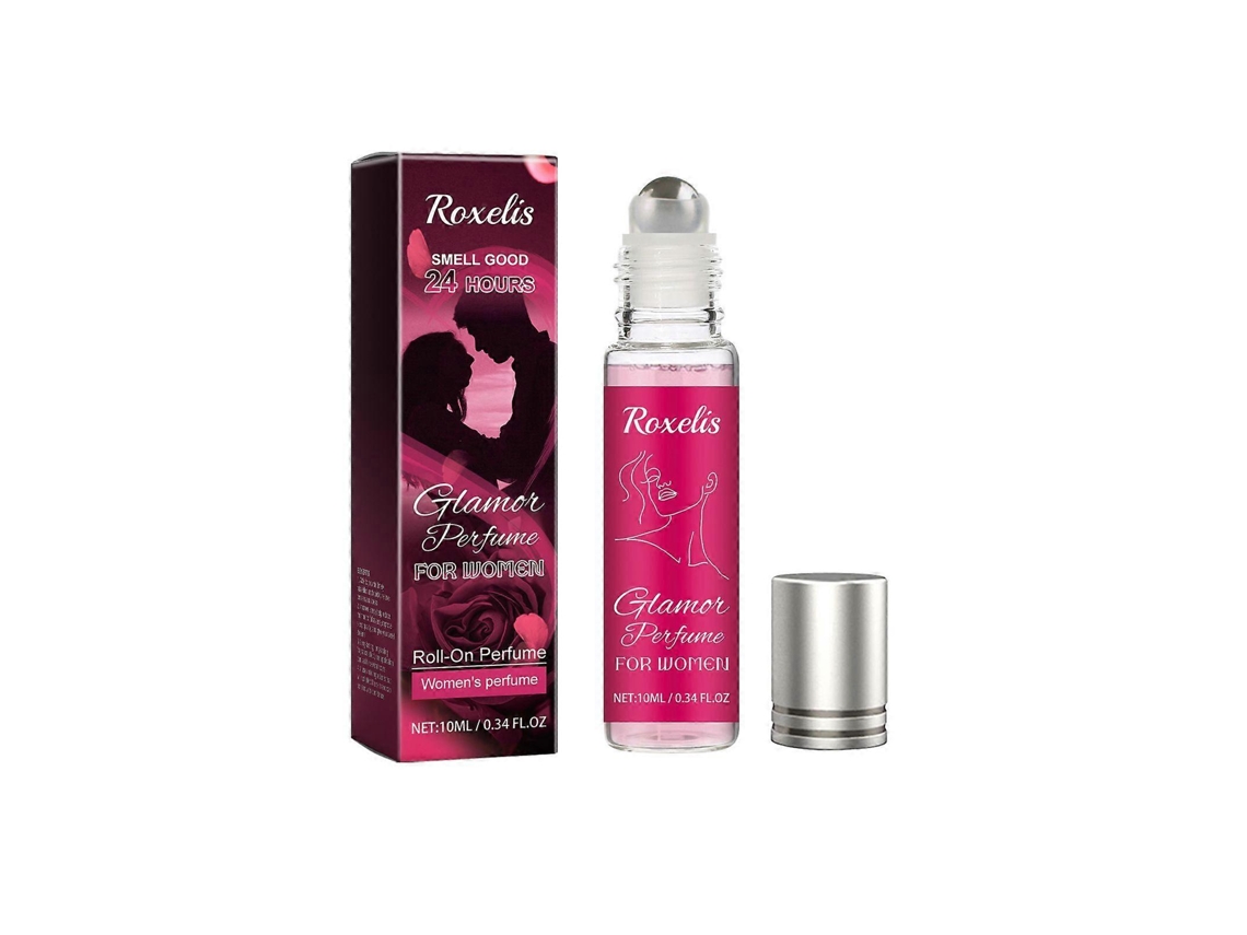 Perfume Refrescante E Duradouro Leve Roll-on 10ml Sabor De Rosa Para Festas