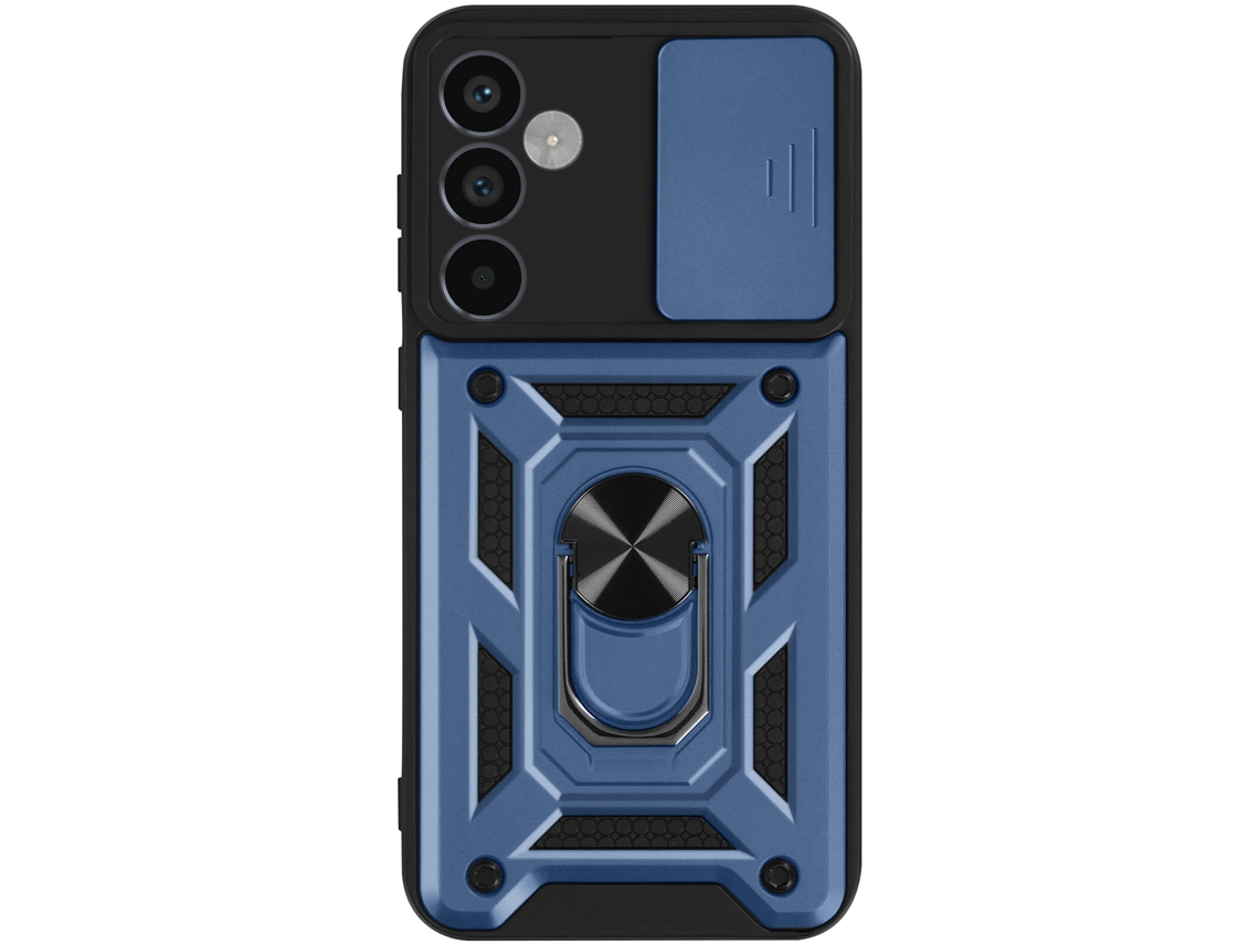 Capa Anéis Proteção Contra Choques Tampa para Samsung Galaxy A55 MAYAXESS Acrílico Azul