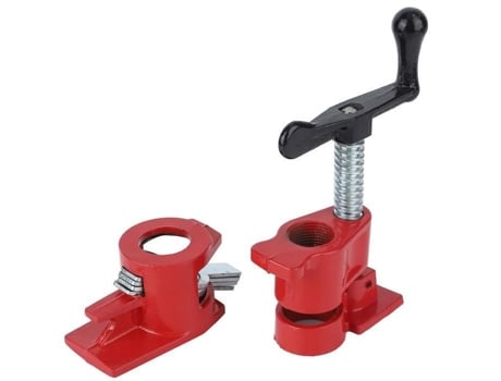 Braçadeira para Carpintaria Lia Conjunto de 4 Braçadeiras de Metal com Base de Ferro Resistente Liberação Rápida 3/4' FDIT