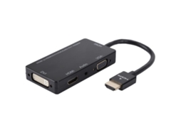 Conversor HURRISE para Vga/ /Dvi Cabledeconn 4 em 1 1920*1080P