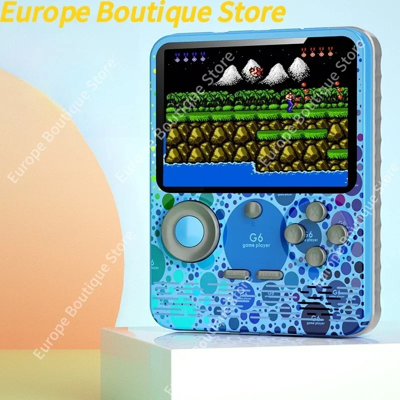 Console Portátil Retrô G6 com 500 Títulos Clássicos AQUAFORGE