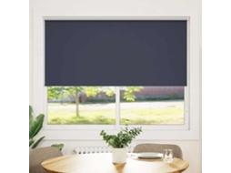 Vidaxl Cortina De Rolo Blackout, 144,4 X 175 Cm, Largura Do Tecido 140 Cm, Cor Náutica.