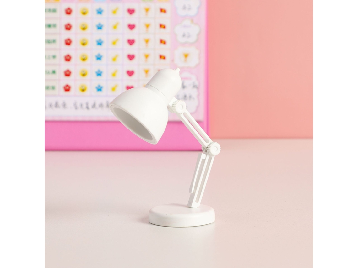 (branco) Luminária De Mesa Led Magnética E Dobrável, Luz Noturna Com Clipe, Não Agride Os Olhos