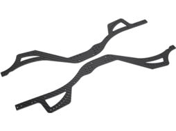 Trilho De Chassi Rc Fabater, Barra De Chassi Rc Esquerda E Direita, Direção Balanceada, Resistente À Ferrugem Para Scx10