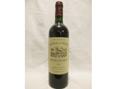 Vinho Tinto CHÂTEAU L'ÉGLISE 2007 (75 cl - 1 unidade)