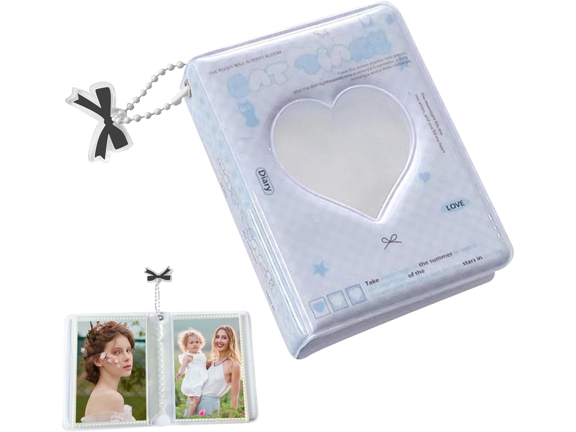 Álbum De Pasta De Cartões Fotográficos 40 Bolsos Para Estoque De Idol