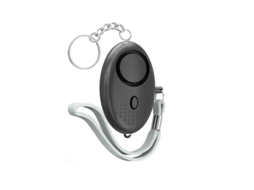 Chaveiro de bolso com alarme Slowmoose 140dB para mulheres (preto)