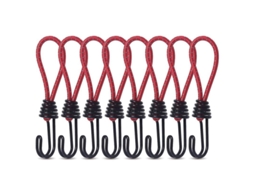 Gancho Expandidor Para Camping E Outdoor Com Corda Elástica De Aço E Látex - 15cm, 6mm, Fácil De Usar