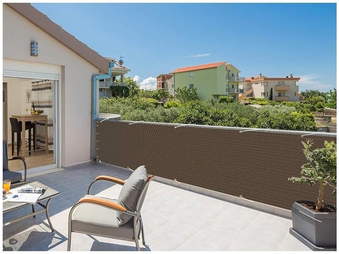 Tela De Privacidade, Guojun, , Hdpe, Respirável, Para Varanda, Terraço
