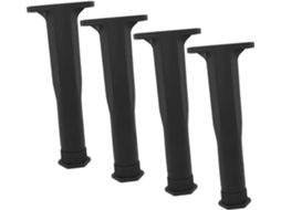 Conjunto De 4 Extensores Altura Ajustáveis Para Pés Cama, Ideais Para Móveis, Armários E Gabinetes Resistentes Duráveis