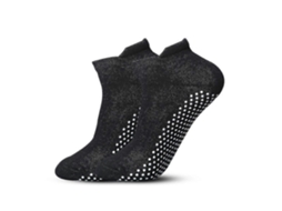 2 pares de meias de ioga antiderrapantes para ioga e pilates. - aquaforge