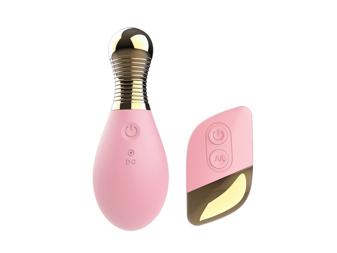 10-frequency Remote Control Vibrator For Women, Pink
