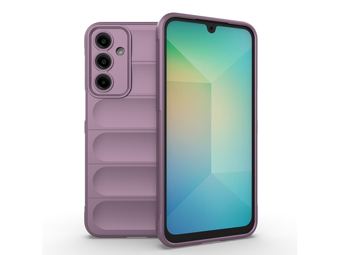 Adequado Para Capas De Celular Samsung, Esfoliante De Pele Anti-queda.roxo-a04