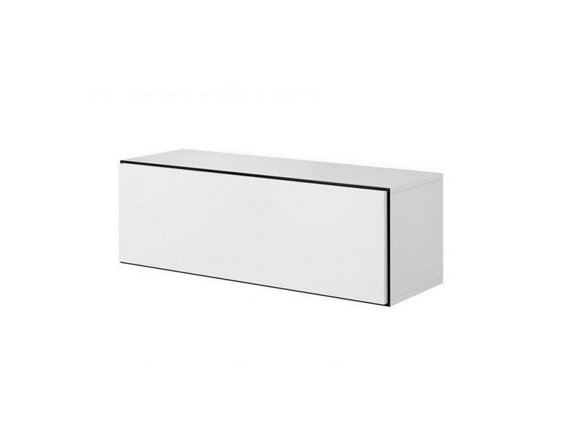 Cama Armário de arrumação completo Roco Ro1 112/37/39 Branco/preto/branco Cama Meble