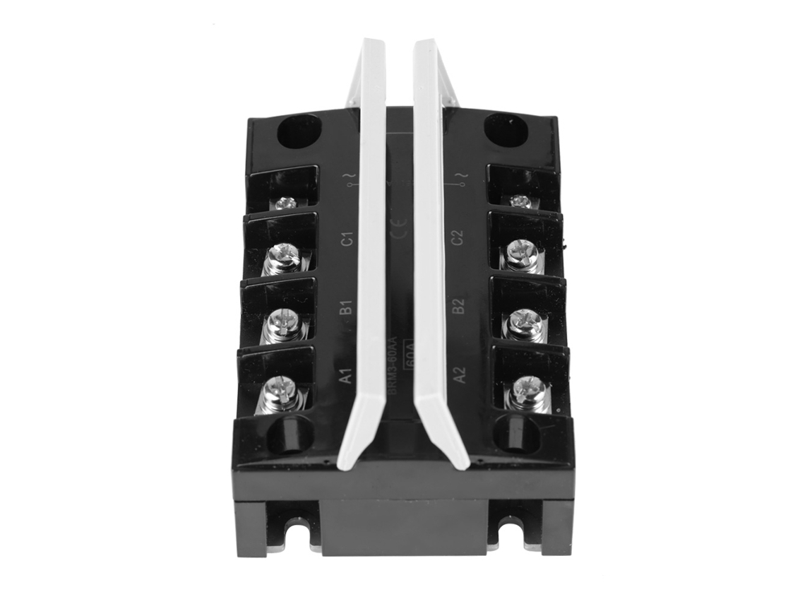Relé De Estado Sólido Trifásico 24-480vac 60a Brm3-460aa
