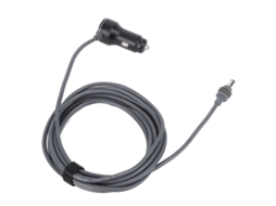 Cabo de Alimentação Dc Satélite para Carro 18awg Ip68 Qc22.5w Pd36w 3m Cinza