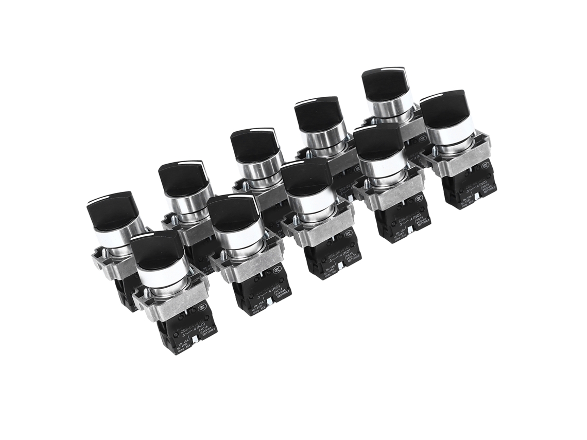 Interruptor Rotativo Xb2 3 Pos Self bloqueio