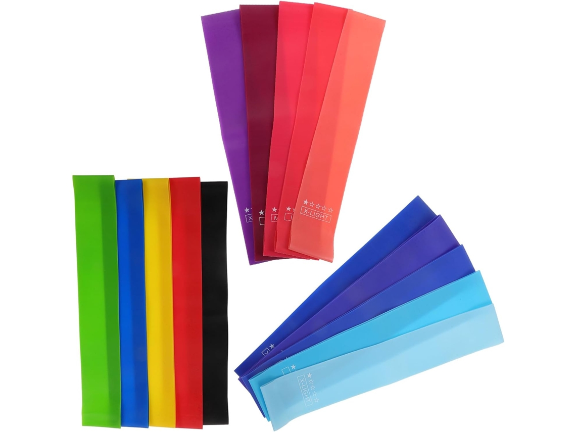 Conjunto De 15 Elásticos Tpe Para Pés Cadeiras Escritório Em Cores Variadas, Duráveis E Fáceis De Instalar, Ideais Para