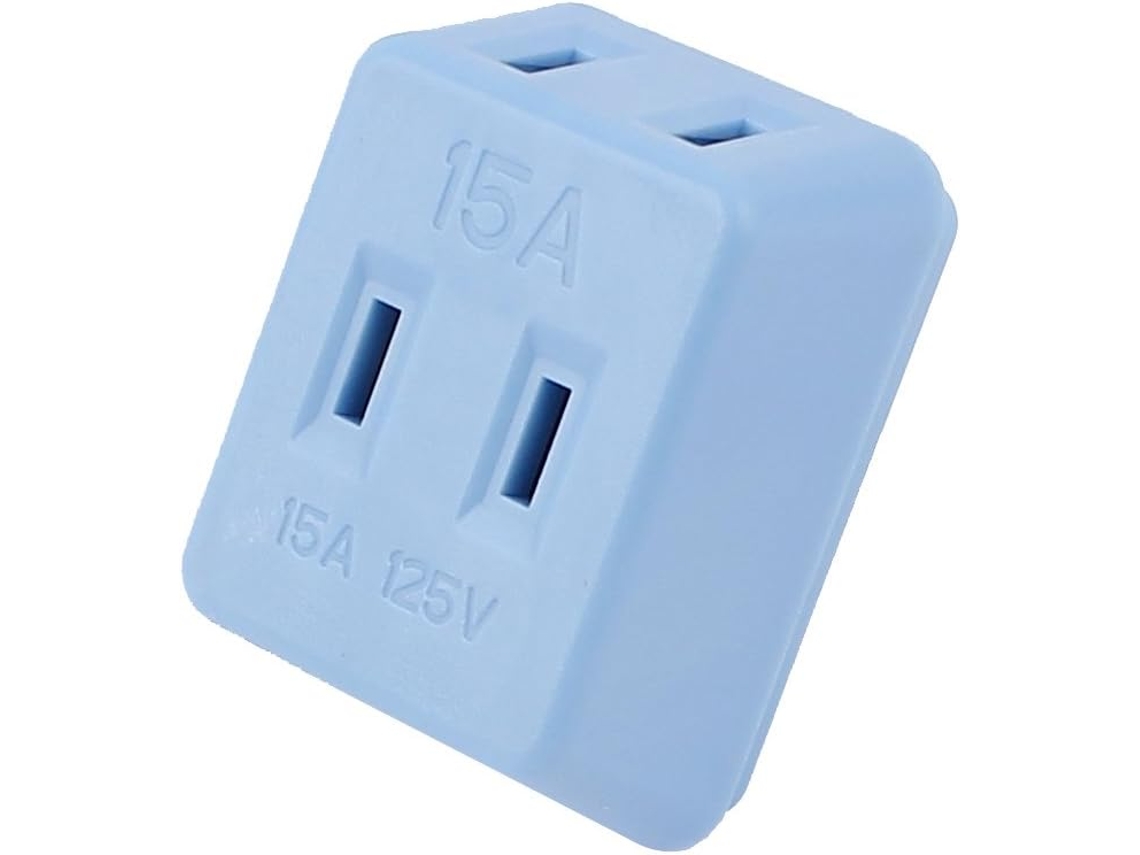 Adaptador de Tomada de Rede Ac 125v 15a EUA Plugue 1 para 3 Pinos CHABERLU