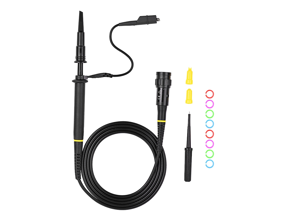 Sonda para uso com osciloscópio (alta tensão, 100 MHz)