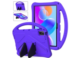 Capa Eva Anti‑choque Halinuia Com Suporte, Cor Roxa Para Tcl Tab 11